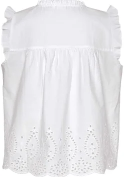 LASCANA Blouses-Ruffled Eyelet Blouse