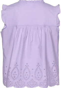 LASCANA Blouses-Ruffled Eyelet Blouse
