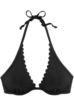 LASCANA Underwire-Scallop Underwire Bikini Top