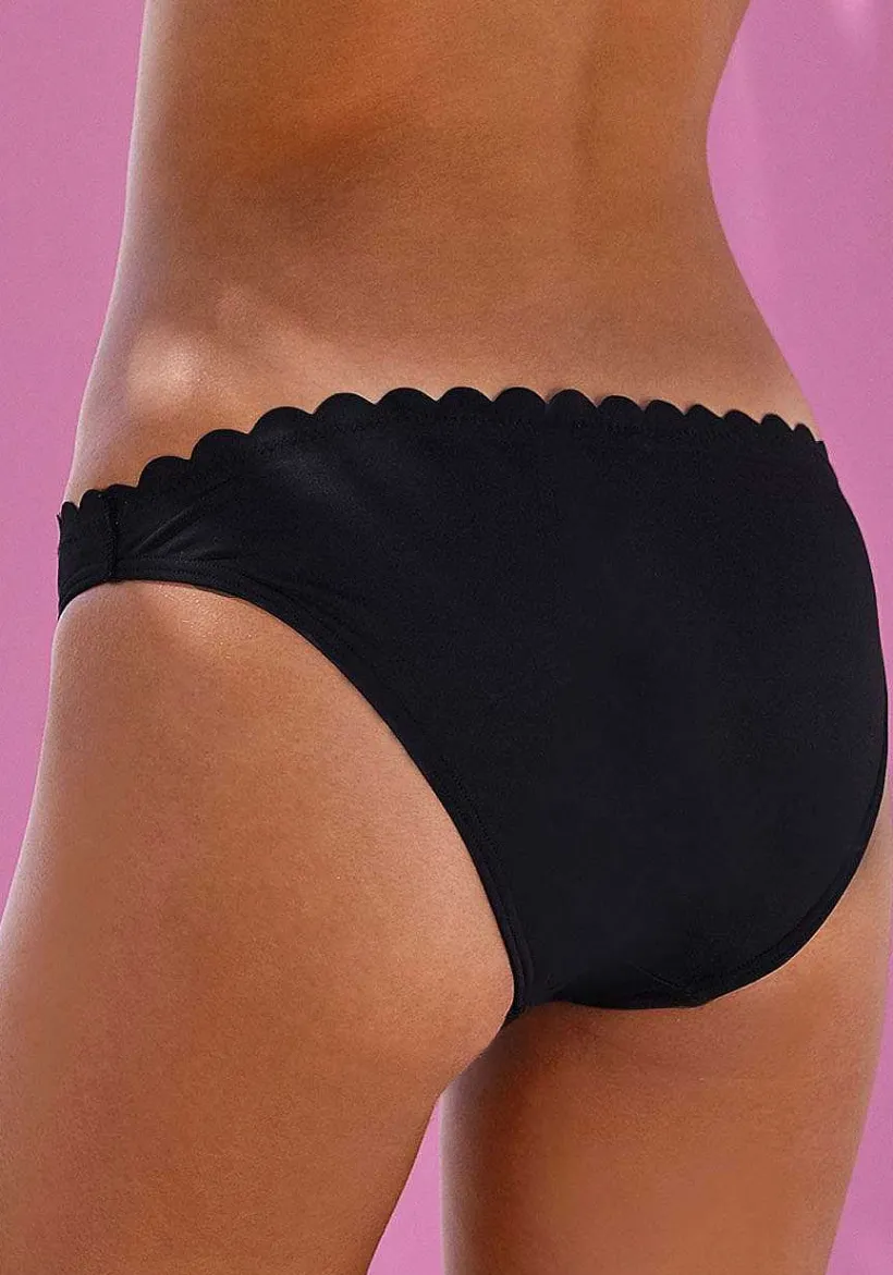 LASCANA Underwire-Scalloped Underwire Bikini Top