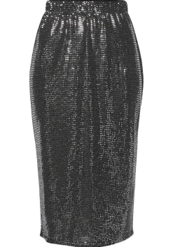 LASCANA Skirts-Sequin Midi Skirt