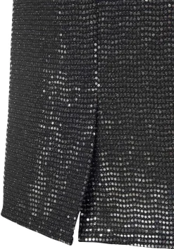 LASCANA Skirts-Sequin Midi Skirt