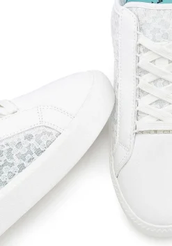 LASCANA Flats & Sneakers-Sheer Lace Detail Sneakers