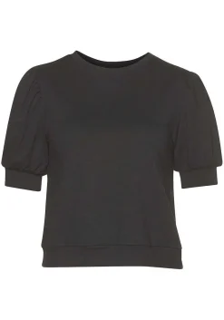 LASCANA Short Sleeve Tops-Short Puff Sleeve Top