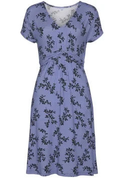 LASCANA Short Dresses-Short Sleeve Floral Dress