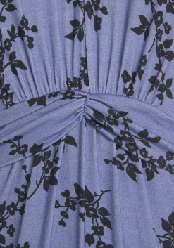 LASCANA Short Dresses-Short Sleeve Floral Dress