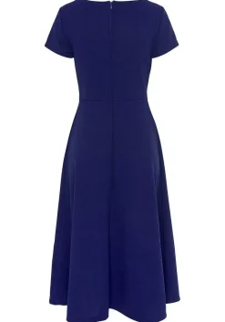 LASCANA Fall Dresses-Short Sleeve V-Neck Dress