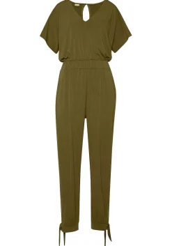 LASCANA Jumpsuits-Short Sleeve V-Neck Jumpsuit