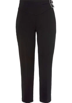 LASCANA Pants-Side Buckle Pants