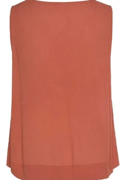 LASCANA Sleeveless Tops-Sleeveless Button Detail Blouse