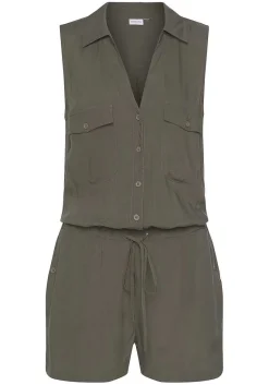 LASCANA Rompers-Sleeveless Drawstring Romper