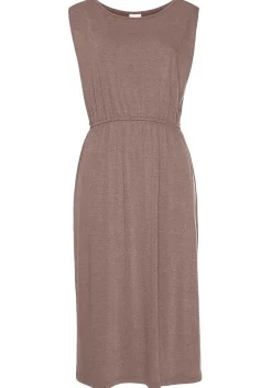 LASCANA Fall Dresses-Sleeveless Elastic Waist Dress