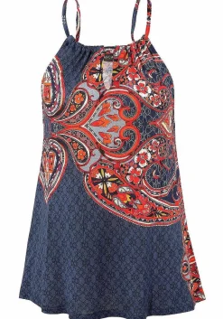 LASCANA Sleeveless Tops-Sleeveless Keyhole Detail Top