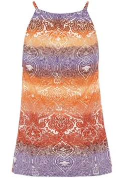 LASCANA Sleeveless Tops-Sleeveless Keyhole Detail Top