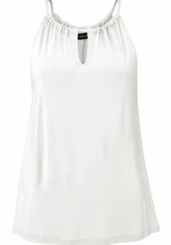 LASCANA Sleeveless Tops-Sleeveless Keyhole Detail Top