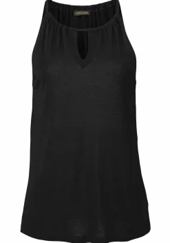 LASCANA Sleeveless Tops-Sleeveless Keyhole Detail Top