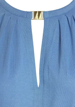 LASCANA Sleeveless Tops-Sleeveless Keyhole Top