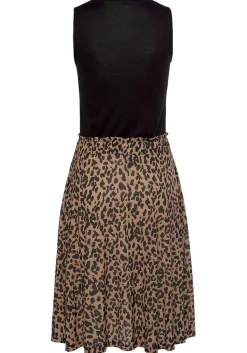 LASCANA Short Dresses-Sleeveless Leopard Print Dress