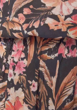 LASCANA Short Dresses-Sleeveless Mix Print Dress
