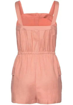 LASCANA Rompers-Sleeveless Patch Pocket Romper