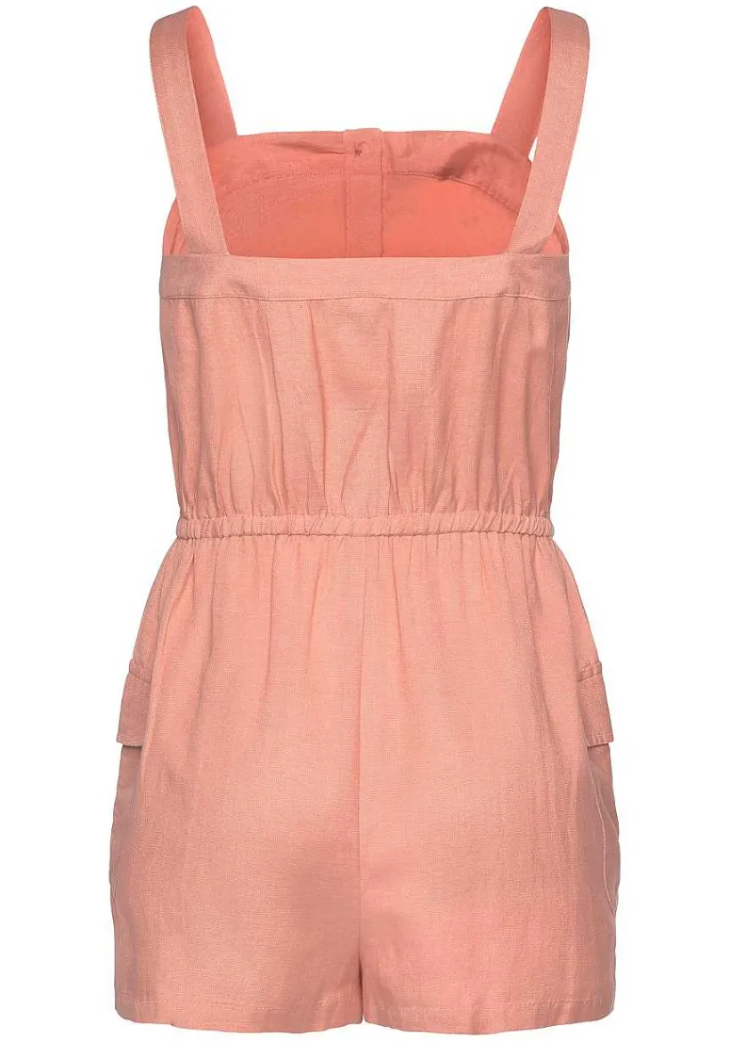 LASCANA Rompers-Sleeveless Patch Pocket Romper