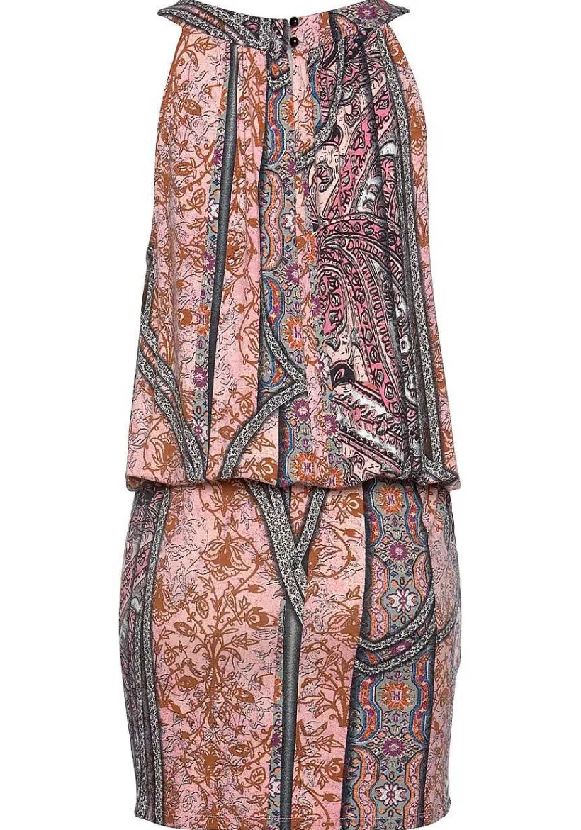 LASCANA Short Dresses-Sleeveless Patterned Dress