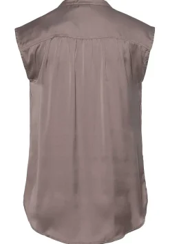LASCANA Blouses-Sleeveless Satin Blouse
