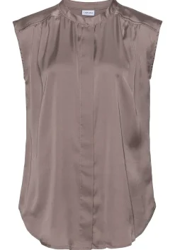 LASCANA Blouses-Sleeveless Satin Blouse