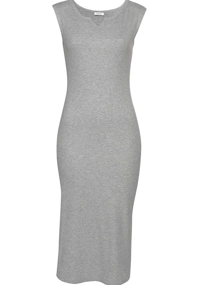 LASCANA Fall Dresses-Sleeveless Side Slit Dress