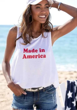 LASCANA Sleeveless Tops-Sleeveless Tank Top
