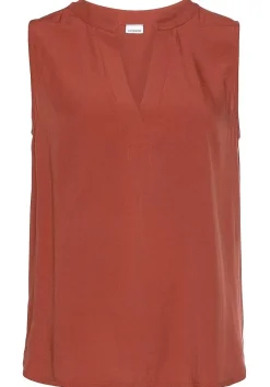 LASCANA Blouses-Sleeveless V-Neck Blouse