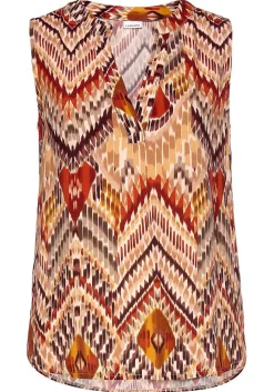 LASCANA Blouses-Sleeveless V-Neck Blouse