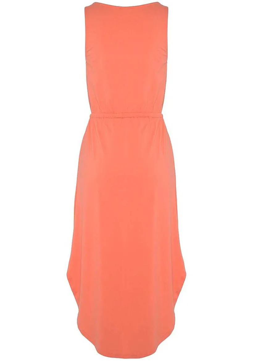 LASCANA Midi Dresses-Sleeveless V-Neck Dress