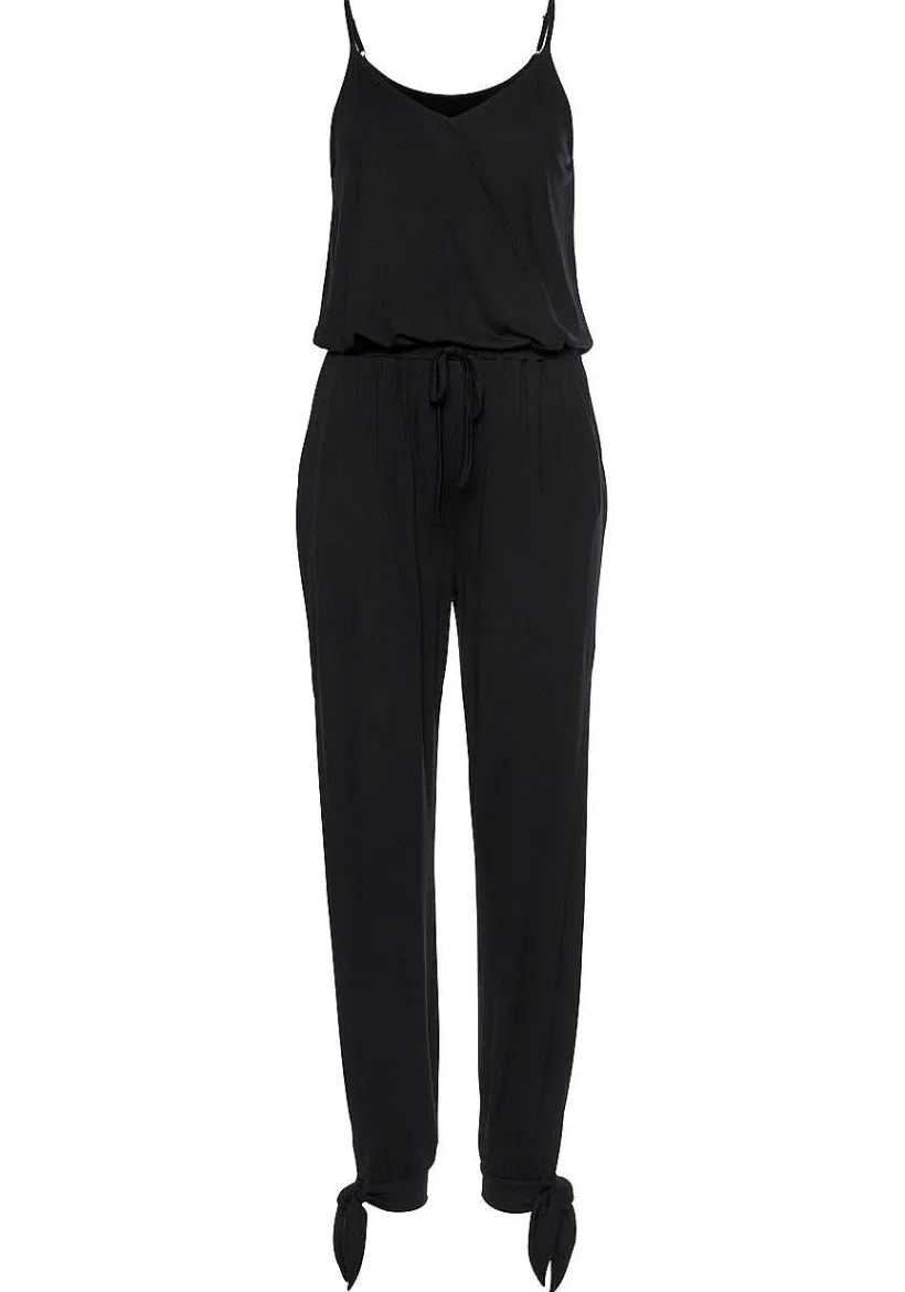 LASCANA Jumpsuits-Sleeveless V-Neck Jumpsuit