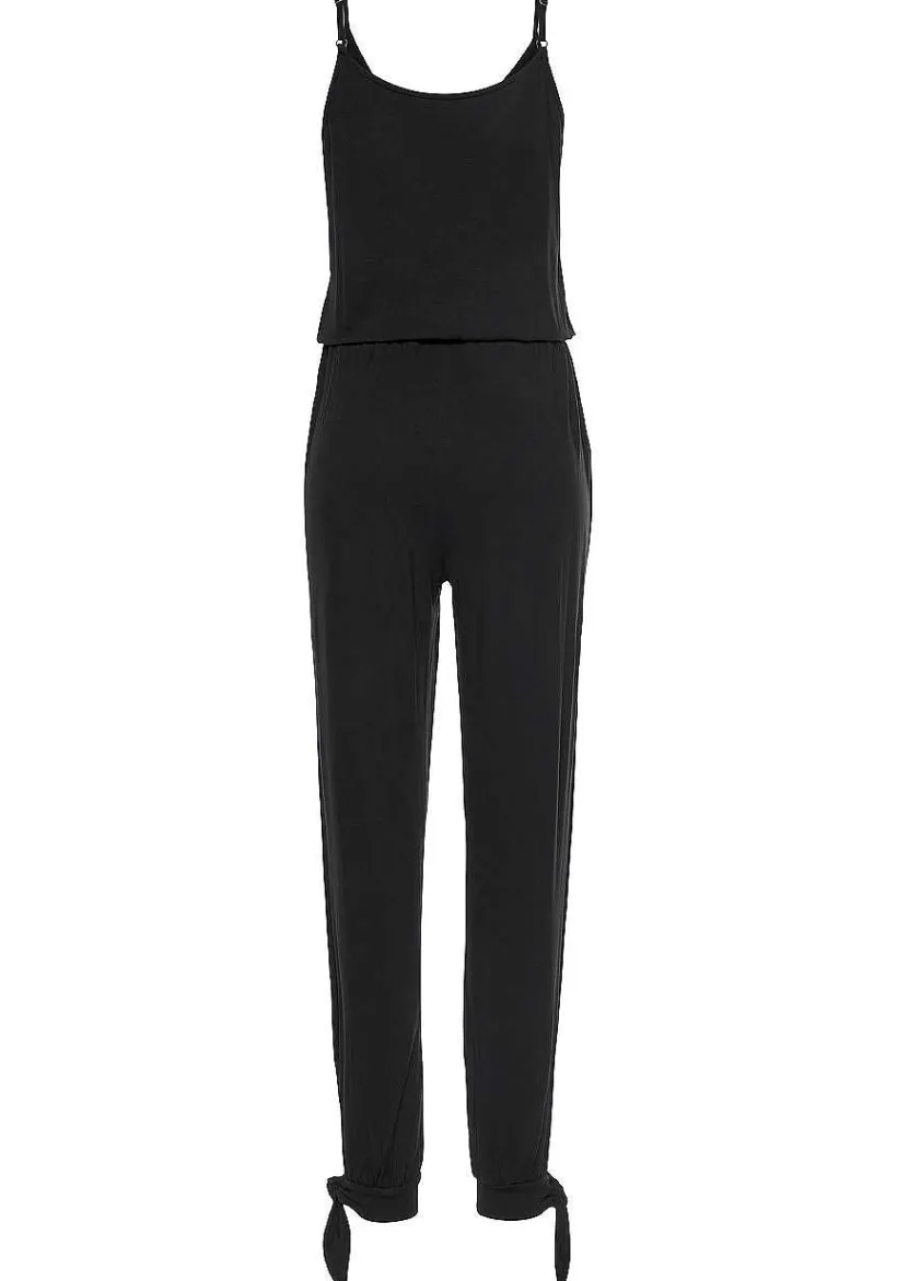 LASCANA Jumpsuits-Sleeveless V-Neck Jumpsuit