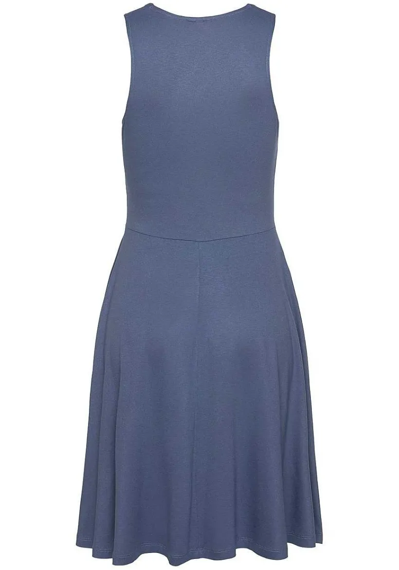 LASCANA Short Dresses-Sleeveless Wrap Look Dress