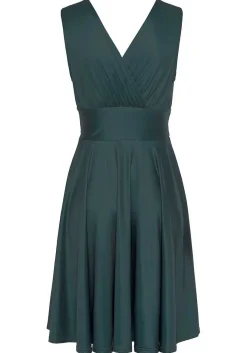 LASCANA Short Dresses-Sleeveless Wrap Look Dress