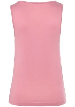 LASCANA Sleeveless Tops-Sleeveless Wrap Look Top