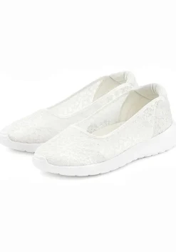 LASCANA Flats & Sneakers-Slip On Lace Sneakers