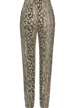 LASCANA Pants-Smocked Elastic Hem Pants