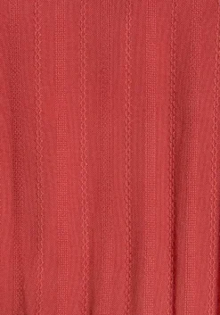 LASCANA Sleeveless Tops-Smocked Peplum Top