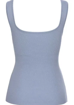 LASCANA Sleeveless Tops-Square Neckline Knitted Top