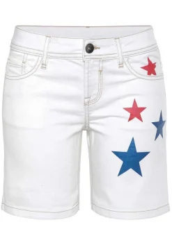 LASCANA Shorts-Star Print Bermuda Shorts
