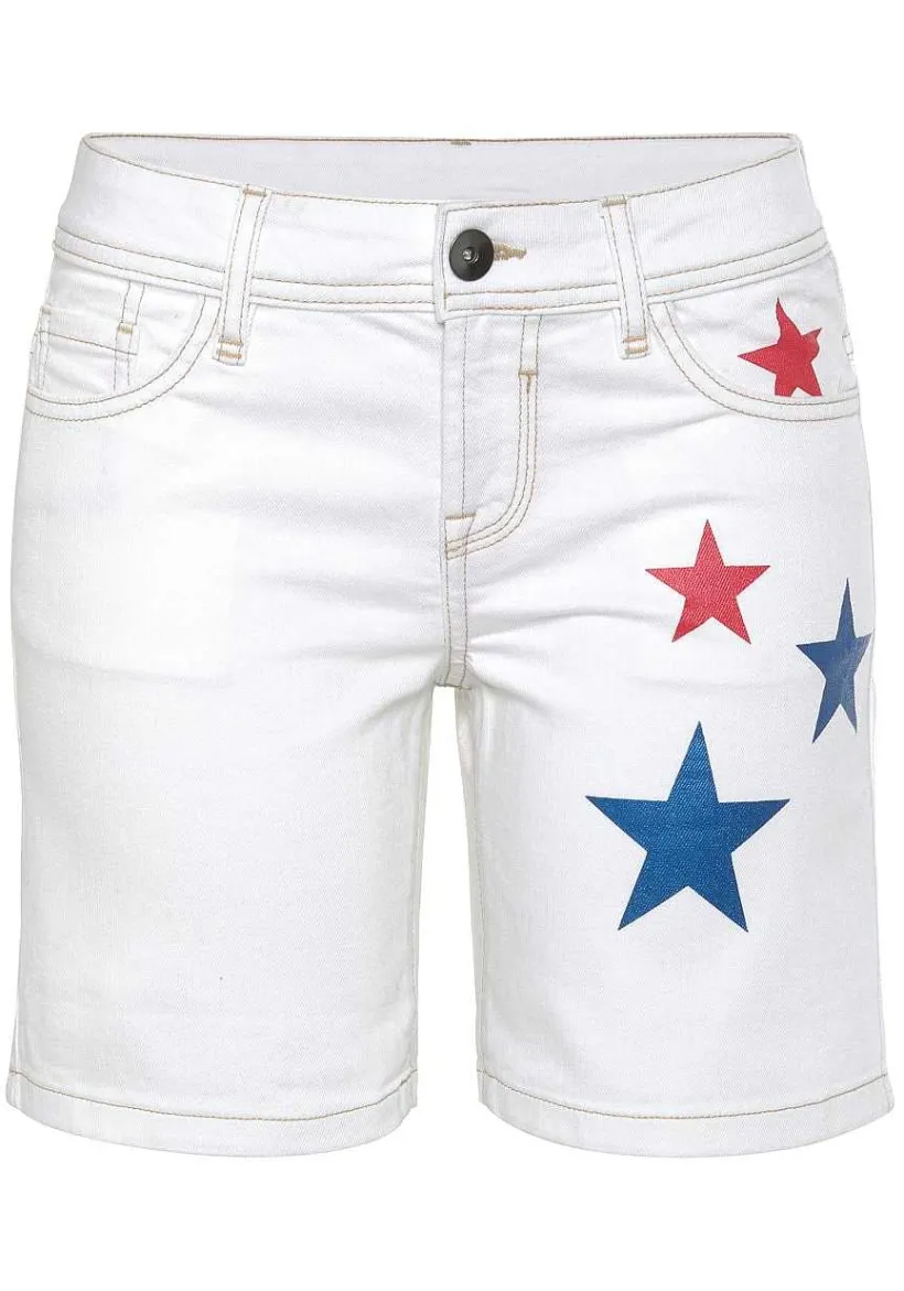 LASCANA Shorts-Star Print Bermuda Shorts
