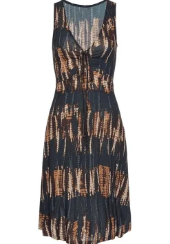 LASCANA Short Dresses-Strap Detail Printed Dress