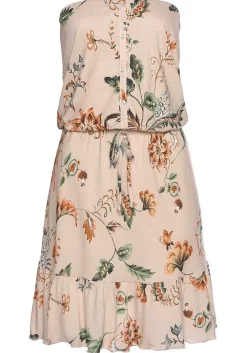 LASCANA Sundresses-Strapless Floral Drawstring Dress