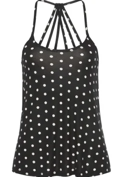 LASCANA Sleeveless Tops-Strappy Back Tank Top
