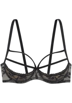 LASCANA Unlined Bras-Strappy Lace Shelf Bra