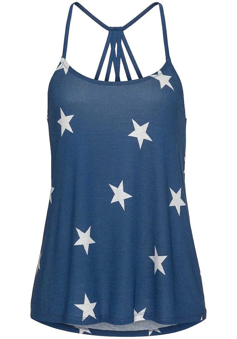 LASCANA Sleeveless Tops-Strappy Racerback Top