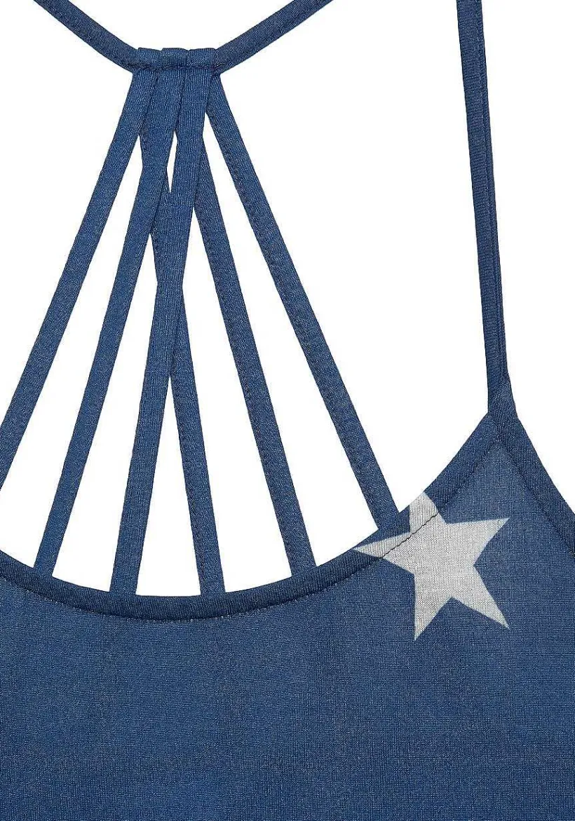 LASCANA Sleeveless Tops-Strappy Racerback Top